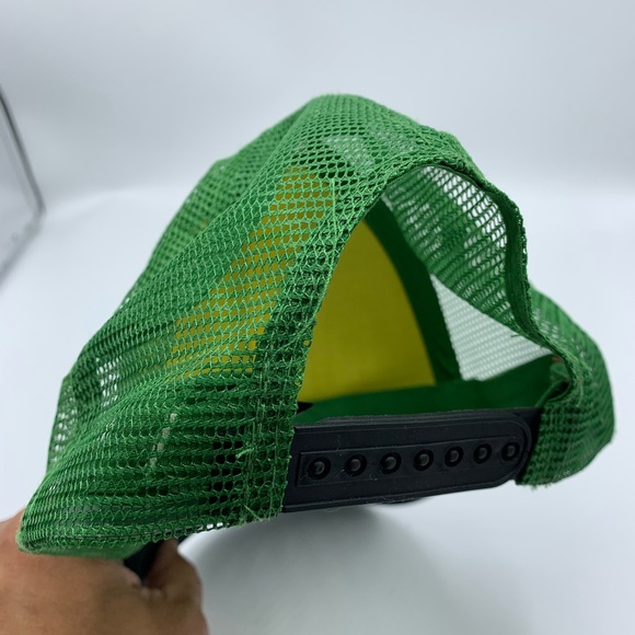John Deere OSFA Logo SnapBack Trucker Hat - Picture 4 of 5